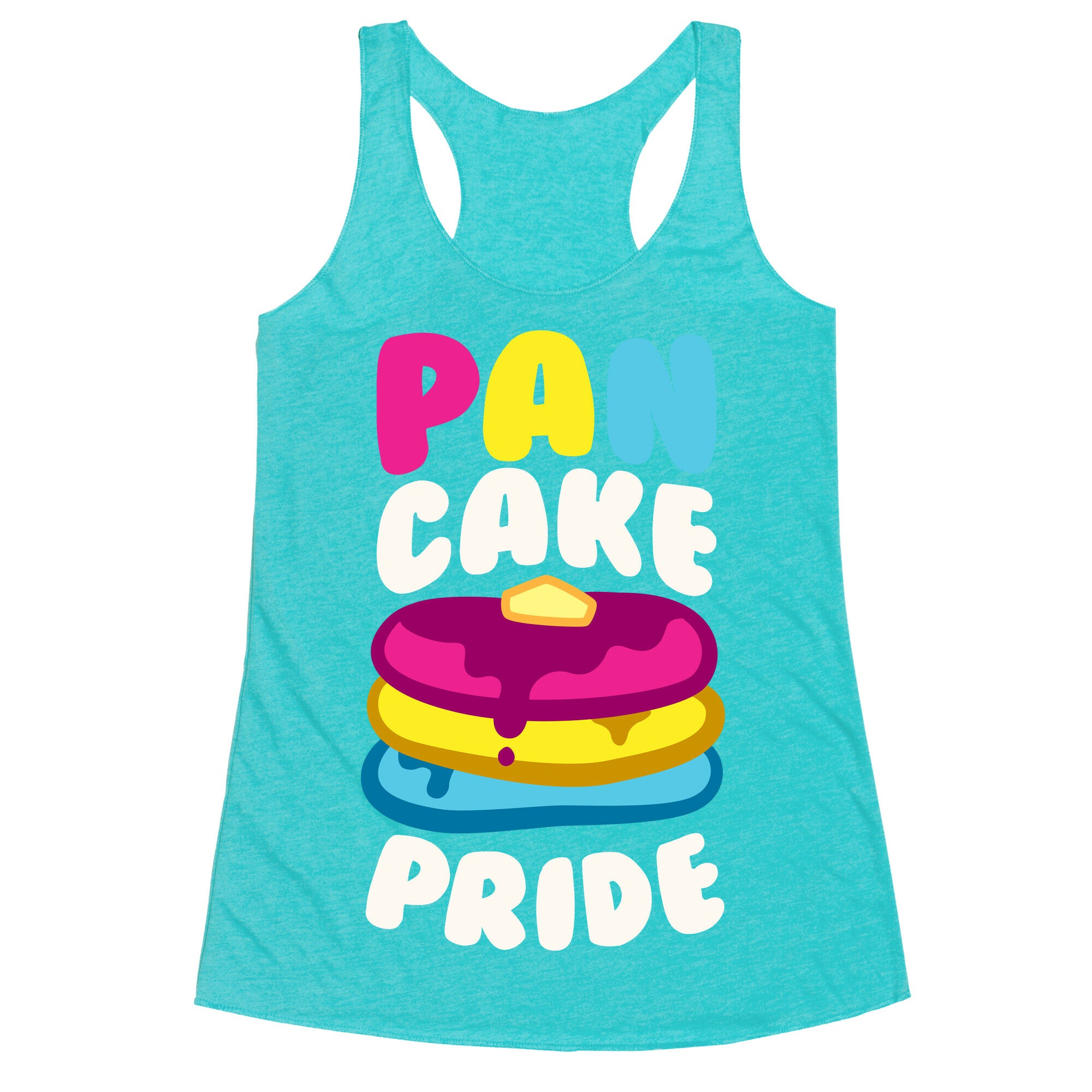Pan Cake Pride Racerback Tank
